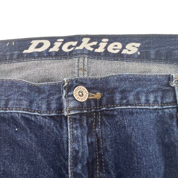 Dickies Men's Loose Fit Straight Leg 5-Pocket Jeans Medium Indigo Blue 40X30 - Picture 2 of 4